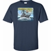 USS Winston S. Churchill DDG-81 Printed Art T-Shirt