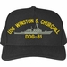 USS Winston S. Churchill DDG-81 Ship Custom Embroidered Cap