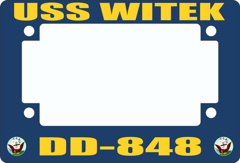 USS Witek DD-848 Motorcycle Frame
