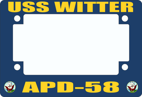 USS Witter APD-58 Motorcycle Frame