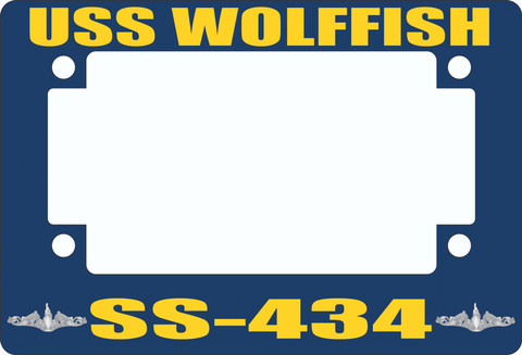 USS Wolffish SS-434 Motorcycle Frame