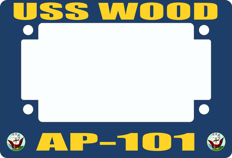 USS Wood AP-101 Motorcycle Frame