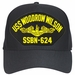USS Woodrow Wilson SSBN-624 ( Gold Dolphins ) Submarine Officer Cap