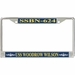 USS Woodrow Wilson SSBN-624 License Plate Frame