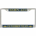 USS Woodrow Wilson SSBN-624 License Plate Frame