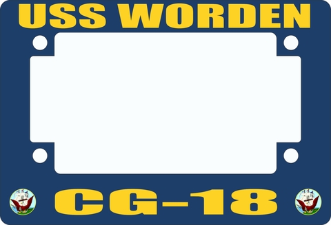 USS Worden CG-18 Motorcycle Frame