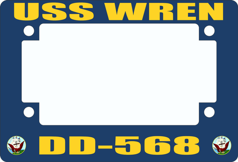 USS Wren DD-568 Motorcycle Frame