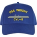 USS Wright CVL-49 Imported Cap