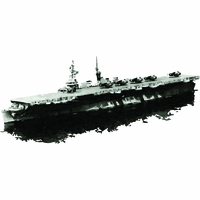 USS Wright CVL-49 Merchandise Thumbnail Illustration