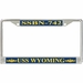 USS Wyoming  SSBN-742 License Plate Frame