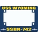 USS Wyoming SSBN-742 Motorcycle Frame