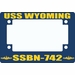 USS Wyoming SSBN-742 Motorcycle Frame