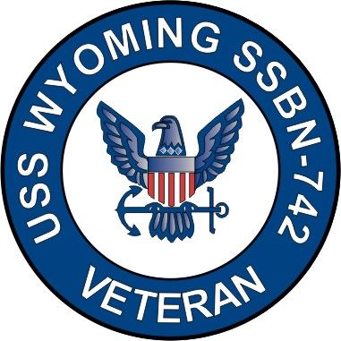 USS Wyoming SSBN-742 Veteran Decal Sticker