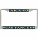 USS Yancey AKA-93 License Plate Frame