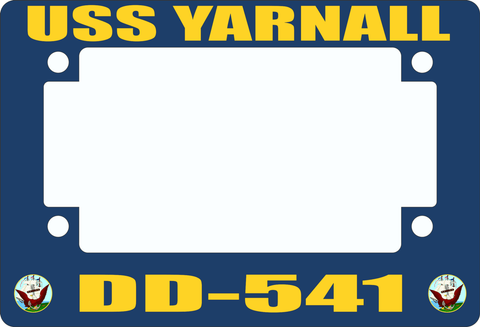 USS Yarnall DD-541 Motorcycle Frame