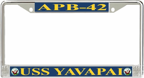 USS Yavapai APB-42 License Plate Frame