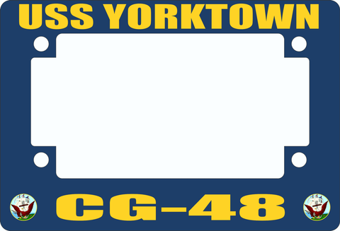 USS Yorktown CG-48 Motorcycle Frame