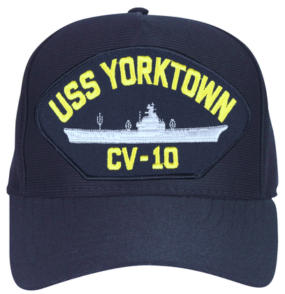 USS Yorktown CV-10 Ships Ball Cap