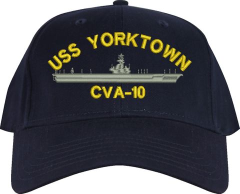 USS Yorktown CVA-10 Imported Cap