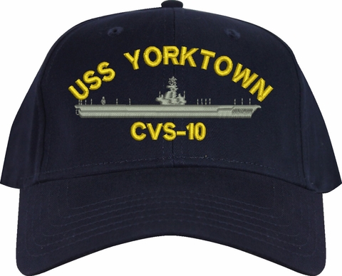 USS Yorktown CVS-10 Imported Cap