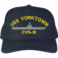90s USA製ヴィンテージUSS Yorktown CV-10 キャップ USS Yorktown CV-10 Merchandise
