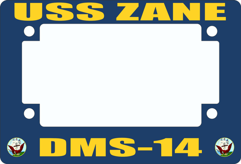 USS Zane DMS-14 Motorcycle Frame