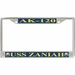 USS Zaniah AK-120 License Plate Frame