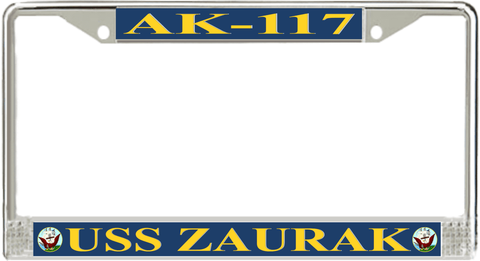USS Zaurak AK-117 License Plate Frame