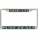 USS Zeal MSF-131 License Plate Frame