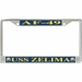 USS Zelima AF-49 License Plate Frame