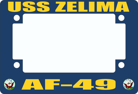 USS Zelima AF-49 Motorcycle Frame