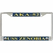 USS Zenobia AKA-52 License Plate Frame
