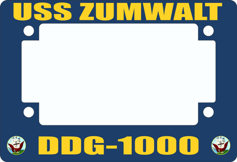 USS Zumwalt DDG-1000 Motorcycle Frame
