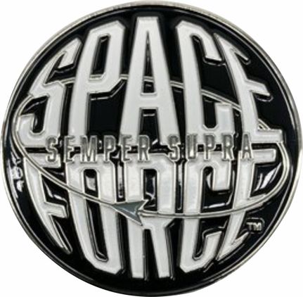 USSF Logo with Globe and Text Challenge Coin