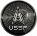 USSF Logo with Globe and Text Challenge Coin