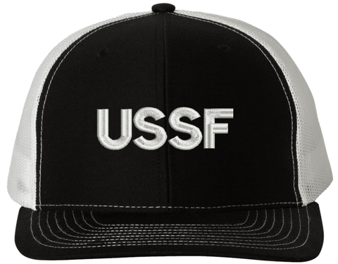 USSF Text Only USA Mesh-Back Cap