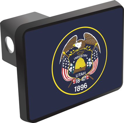 Utah State Flag Hitch Cover