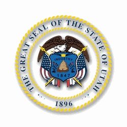 Utah State Seal Vinyl Transfer Decal