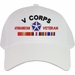 V Corps Afghanistan Veteran Embroidered Cap with Ribbons