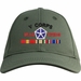 V Corps Iraq Veteran Embroidered Cap with Ribbons
