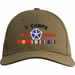 V Corps Iraq Veteran Embroidered Cap with Ribbons