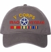 V Corps Iraq Veteran with Ribbons Unstructured Dad Cap