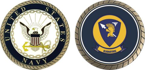 U.S. Navy VA-106 Gladiators Challenge Coin