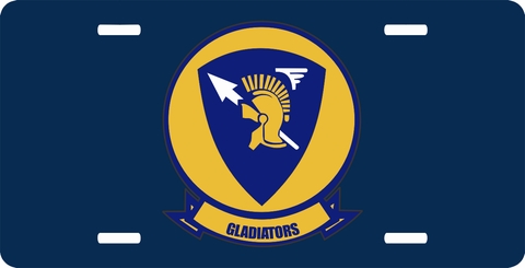 VA-106 Gladiators License Plate