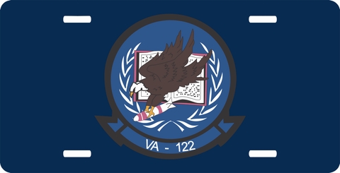 VA-122 License Plate