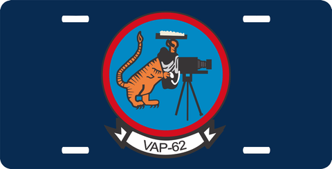 VAP-62 Heavy Photographic Squadron License Plate