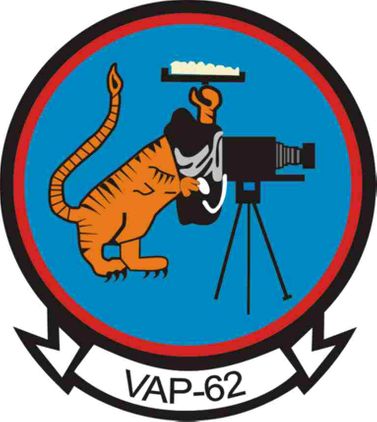 VAP-62 Heavy Photographic Squadron Patch Decal