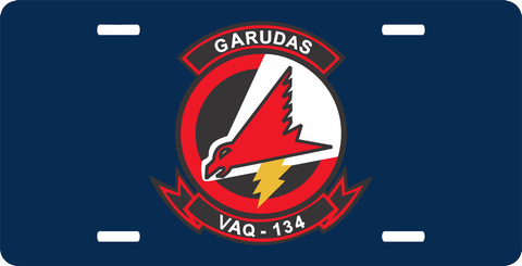 VAQ 134 License Plate