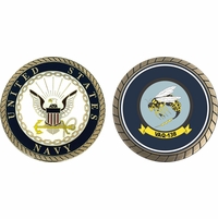 U.S. Navy VAQ-138 'Yellow Jackets' Challenge Coin