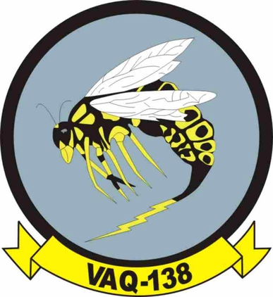 VAQ-138 'Yellow Jackets' Patch Decal